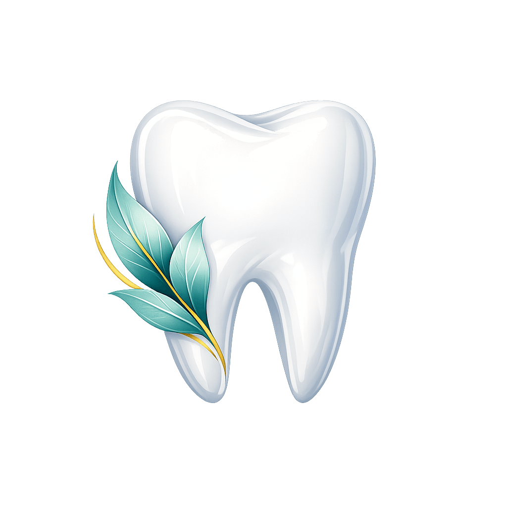 Ilustración de un diente sano para odontología general